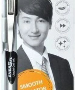 Gelschrijver Pentel Energel BL77 0.4mm Blister à 4 Stuks (zwart, Rood, Blauw En Groen)