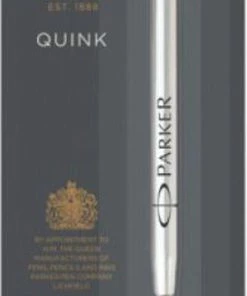 Parker-balpenvullingen | Broad Punt | Blauwe QUINKflow-inkt | 1 Stuk