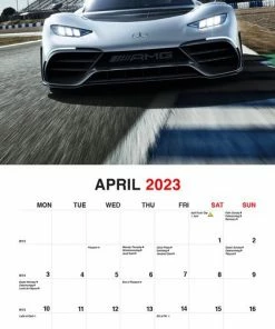 Alternative view of ML Publishing Super Cars Kalender 2023