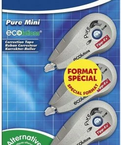 Tipp-Ex Tipp Ex Correctieroller Pure Mini Eco 3 Stuks