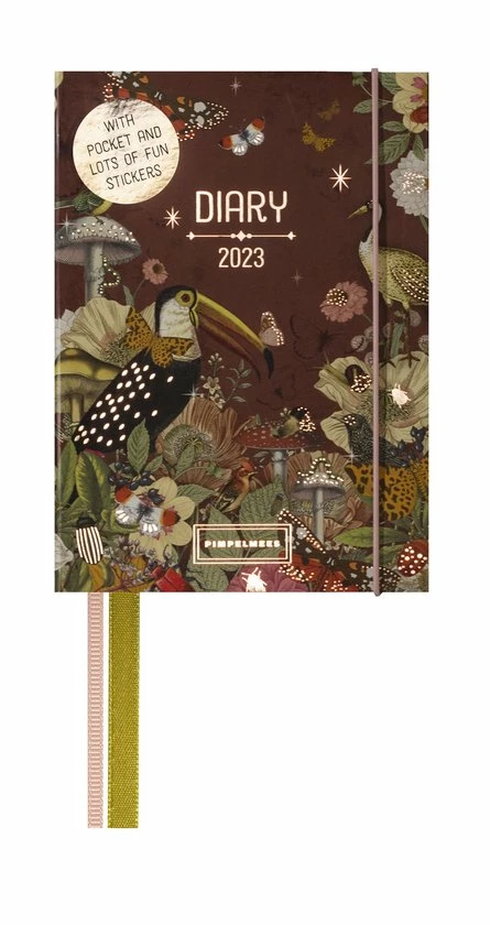 Pimpelmees Diary A5 2023 - Marron FSC 1 Pimpelmees Diary A5 2023 - Marron FSC