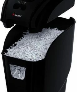 Rexel ProStyle+ SC Papierversnipperaar Voor Thuiskantoor/Thuiswerkplek - P- 1 Stroken - Invoer Tot 7 A4-Vellen - Vernietigt Documenten, Creditcards, Nietjes En Paperclips - Opvangbak Van 7 Liter - Zwart -Parker IM Vibrant Ring Shop 458x840