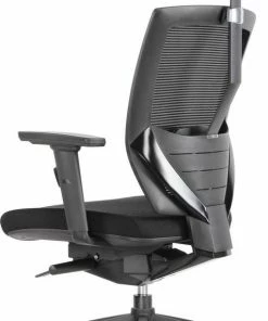 BenS 807H-Synchro-3 - Luxe Ergonomische - Bureaustoel - Met Hoofdsteun -GREENGUARD GOLD - (ook Geschikt Voor Langere Mensen) - Veel Instelmogelijkheden - Zitdiepte Verstelling - Lende Steun - 3D Armlegger - Donati Mechaniek - ARBO/NEN 1335 Normering. -Parker IM Vibrant Ring Shop 477x840 1