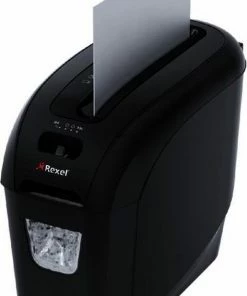 Rexel ProStyle+ SC Papierversnipperaar Voor Thuiskantoor/Thuiswerkplek - P- 1 Stroken - Invoer Tot 7 A4-Vellen - Vernietigt Documenten, Creditcards, Nietjes En Paperclips - Opvangbak Van 7 Liter - Zwart -Parker IM Vibrant Ring Shop 515x840 2