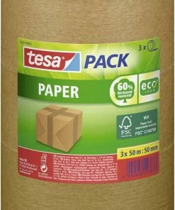 Tesa PAPER 55337-00002-01 Pakband Tesapack EcoLogo Bruin (l X B) 50 M X 50 Mm 3 Stuk(s) 9 Tesa PAPER 55337-00002-01 Pakband Tesapack EcoLogo Bruin (l X B) 50 M X 50 Mm 3 Stuk(s) -Parker IM Vibrant Ring Shop 522x840