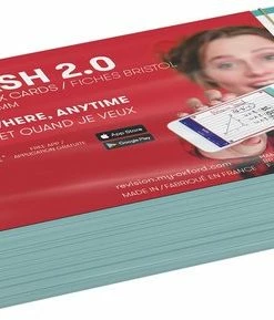 Oxford Flash 2.0 - Flashcards - Gelijnd - A7 - Mint Groene Rand - 80 Stuks -Parker IM Vibrant Ring Shop 550x289
