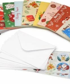 Giftmas Kerstkaarten - Wenskaarten - 36 Stuks - Met Enveloppen En Stickers - 10x15cm -Parker IM Vibrant Ring Shop 550x301