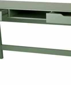 WOOOD Nikki Bureau - Grenen - Jadegroen - 75x140x62 -Parker IM Vibrant Ring Shop 550x318