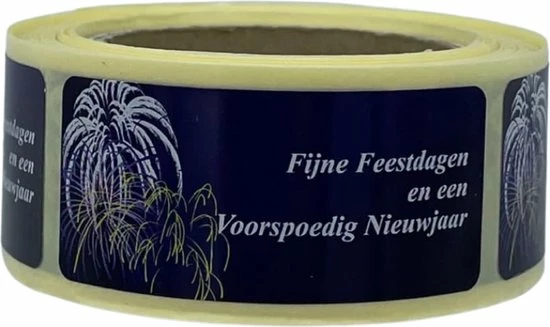 Practiquette Kerststickers 150 Stuks - Fijne Feestdagen - Kerstetiket - Sluitzegel - Vuurwerk - Chique Inpakken 1 Practiquette Kerststickers 150 Stuks - Fijne Feestdagen - Kerstetiket - Sluitzegel - Vuurwerk - Chique Inpakken