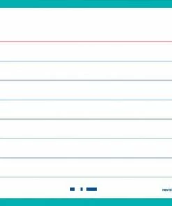 Oxford Flash 2.0 - Flashcards - Gelijnd - A7 - Mint Groene Rand - 80 Stuks -Parker IM Vibrant Ring Shop 550x328 1