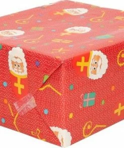 Merkloos 5 X Rollen Sinterklaas Kadopapier - Inpakpapier - Inpakpapierverjaardag - Cadeaupapier - Inpakpapier Kinderen - Inpakpapier Sint - Sinterklaas Decoratie -Parker IM Vibrant Ring Shop 550x334 2