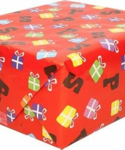 Merkloos 5 X Rollen Sinterklaas Kadopapier - Inpakpapier - Inpakpapierverjaardag - Cadeaupapier - Inpakpapier Kinderen - Inpakpapier Sint - Sinterklaas Decoratie -Parker IM Vibrant Ring Shop 550x340 3