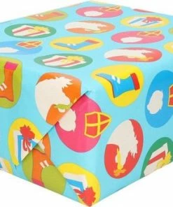Merkloos 5 X Rollen Sinterklaas Kadopapier - Inpakpapier - Inpakpapierverjaardag - Cadeaupapier - Inpakpapier Kinderen - Inpakpapier Sint - Sinterklaas Decoratie -Parker IM Vibrant Ring Shop 550x345 1