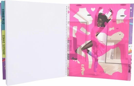 TOPModel Kleurboek Dance 8 TOPModel Kleurboek Dance - Afbeelding 8