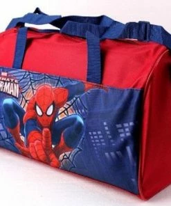 Spider-Man Marvel Ultimate Spiderman Sporttas Rood 38cm