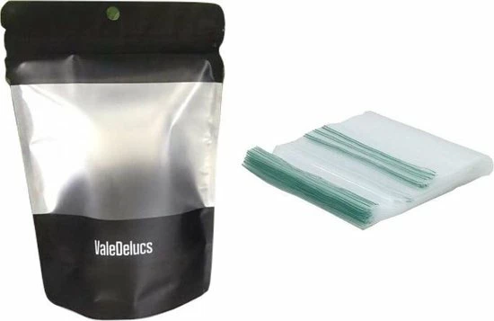 ValeDelucs Gripzakjes Transparant - 150x200mm - 100 Stuks 6 ValeDelucs Gripzakjes Transparant - 150x200mm - 100 Stuks - Afbeelding 6