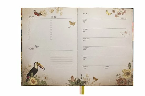 Pimpelmees Diary A5 2023 - Marron FSC 4 Pimpelmees Diary A5 2023 - Marron FSC - Afbeelding 4