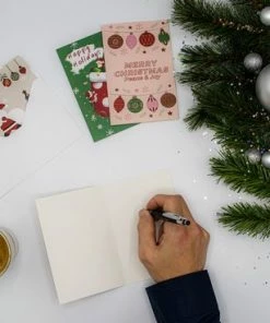 Giftmas Kerstkaarten - Wenskaarten - 36 Stuks - Met Enveloppen En Stickers - 10x15cm -Parker IM Vibrant Ring Shop 550x368