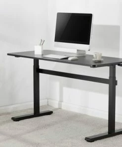 SpeaKa Professional Zit-sta-bureau SP-9007520 Kleur Tafelblad: Zwart (b X H X D) 1400 X 700 X 600 Mm Zwart -Parker IM Vibrant Ring Shop 550x379 6