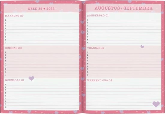 Lannoo Schoolagenda 2022-2023 Love Daisies 7 Lannoo Schoolagenda 2022-2023 Love Daisies - Afbeelding 7