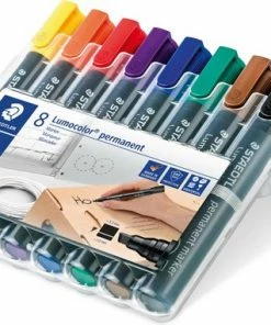 STAEDTLER Lumocolor Permanent Marker Beitelpunt - Box 8 St -Parker IM Vibrant Ring Shop 550x381 4