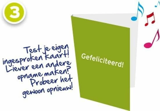 Muziekwenskaart.nl Muziekwenskaart 60 Seconden - Zelf Opneembaar - Spreek Je Eigen Boodschap In 10 Muziekwenskaart.nl Muziekwenskaart 60 Seconden - Zelf Opneembaar - Spreek Je Eigen Boodschap In - Afbeelding 10
