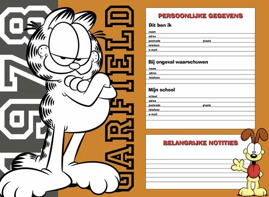 Interstat Garfield - Schoolagenda - 2022 -2023 3 Interstat Garfield - Schoolagenda - 2022 -2023 - Afbeelding 3