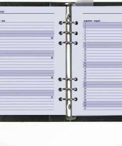 1016-12 A5 Compact Organizer 1 Week Per 2 Paginas 2022-2023-2024 Bloemenzee Zwart Kalpa -Parker IM Vibrant Ring Shop 550x405 1