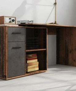 Meubella - Bureau Anderson - Eiken - Grijs 15 Meubella - Bureau Anderson - Eiken - Grijs -Parker IM Vibrant Ring Shop 550x410 1