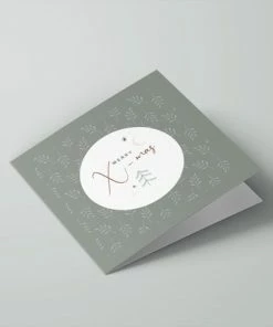 Maan Amsterdam Wenskaarten Kerst - Eclipse - Set Van 6 Gevouwen Kerstkaarten - Inclusief Enveloppen -Parker IM Vibrant Ring Shop 550x412 30