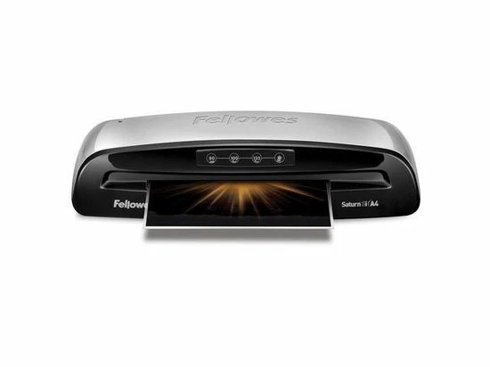 Fellowes Lamineerapparaat Saturn 3I - Voor A4 Ft - 235 Mm - 1 Min Opwarmtijd - Zwart 5 Fellowes Lamineerapparaat Saturn 3I - Voor A4 Ft - 235 Mm - 1 Min Opwarmtijd - Zwart - Afbeelding 5