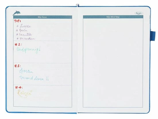 Kalpa 6627-00 Motivatie Planner-Dolfijn-A5-gebonden 6 Kalpa 6627-00 Motivatie Planner-Dolfijn-A5-gebonden - Afbeelding 6