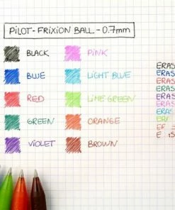 Pilot FriXion Lichtblauwe Rollerball Ball 0.5mm Erasable Pen - 0.5mm Uitgumbare Balpen -Parker IM Vibrant Ring Shop 550x420
