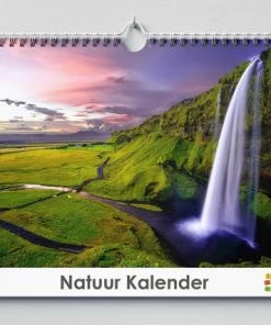 Huurdies Natuurkalender 35x24 Cm | Verjaardagskalender Natuur | Verjaardagskalender Volwassenen