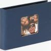 Walther Fun - Fotoalbum Insteek - 36 Foto's 10x15 Cm - Blauw - Linnenstructuur