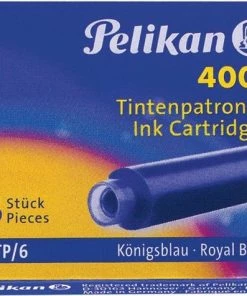 Pelikan 4001 - Korte Inktpatronen - Koningsblauw -Parker IM Vibrant Ring Shop 550x476