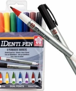 Sakura IDenti Pen 8 Markers - Dubbelpunt - Alcoholbasis 22 Sakura IDenti Pen 8 Markers - Dubbelpunt - Alcoholbasis -Parker IM Vibrant Ring Shop 550x489 1