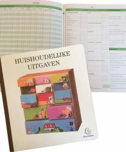ACROPAQ Kasboek-huishoudboekje Uitgaven- En Organisatieboekje 56 Pagina's