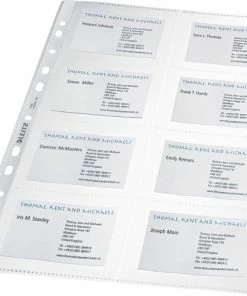 Leitz Premium Showtas Voor Visitekaartjes - PP - A4 - 10 Stuks - Transparant -Parker IM Vibrant Ring Shop 550x501 1