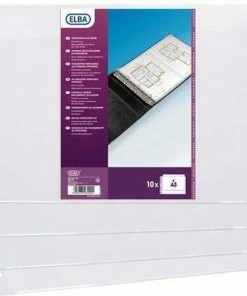 Elba Economy A3 Showtas, 40-micron Polypropyleen, Glad, 11 Perforaties, Transparant (krimp 10 Stuks) -Parker IM Vibrant Ring Shop 550x504 5