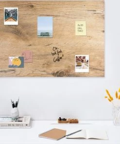 Navaris Magnetisch Bord In Houtlook - Magneetbord Om Op Te Schrijven - Memobord Voor Aan De Muur 90 X 60 Cm - Inclusief Magneten En Marker -Parker IM Vibrant Ring Shop 550x521 6