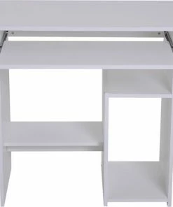 Merkloos Compact Bureau - Schrijftafel - Computerbureau - Bureautafel - 80 X 45 X 75 Cm - Wit -Parker IM Vibrant Ring Shop 550x523 3