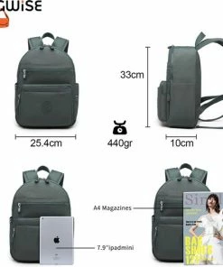 Bagwise® Rugzak - Rugtas - 10 Lt - S - Dames - Heren - 33 Cm(H) X 25 Cm(B) (CR3060) Groen -Parker IM Vibrant Ring Shop 550x533 7