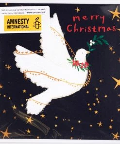 Mappublishing 3 Pakjes Kerstkaarten Amnesty Duif, 8-delig