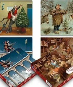 Comello Marius Van Dokkum Kerstkaartenboxje (20 Krt) Set 1
