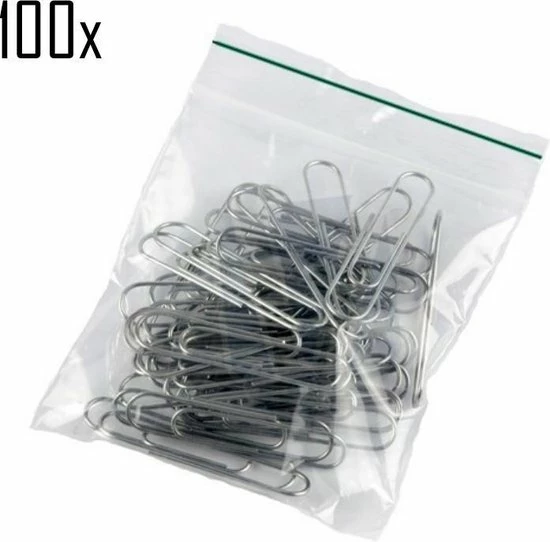 ValeDelucs Gripzakjes Transparant - 150x200mm - 100 Stuks 3 ValeDelucs Gripzakjes Transparant - 150x200mm - 100 Stuks - Afbeelding 3