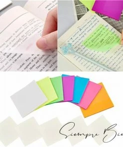 Siempre Bien Transparante Sticky Notes Blauw - Doorzichtige Post Its - Notitie Blaadje - Post Its - Waterbestendig - Clear Note - Zelfklevend - Waterbestendig - Herbruikbaar - 50 Stuks -Parker IM Vibrant Ring Shop 550x546 1