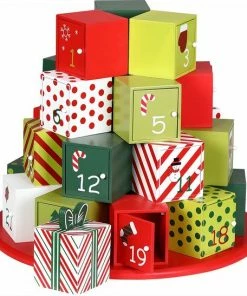 Deuba Spielwerk Herbruikbare Adventskalender - Cadeauberg XL 24 Deuren