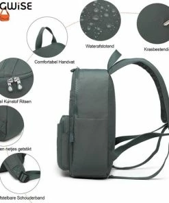 Bagwise® Rugzak - Rugtas - 10 Lt - S - Dames - Heren - 33 Cm(H) X 25 Cm(B) (CR3060) Groen -Parker IM Vibrant Ring Shop 550x549 9