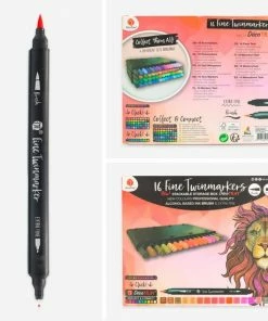 LBB Twinmarkers Rood - 16 Stuks - Professionele Copic Markers - Alcohol Markers - Aquamarkers - Stiften 9 LBB Twinmarkers Rood - 16 Stuks - Professionele Copic Markers - Alcohol Markers - Aquamarkers - Stiften -Parker IM Vibrant Ring Shop 550x550 213